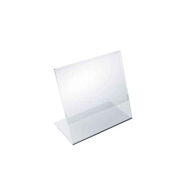 Azar Displays 4.5"W x 4.5"H Angled Sign Holder, PK10 112733 - main